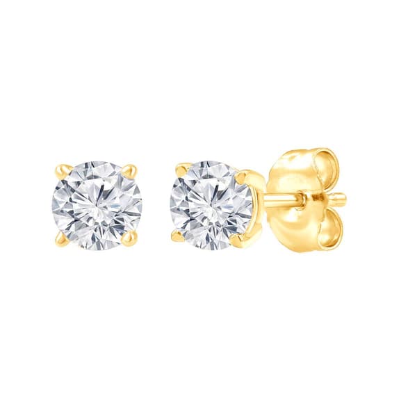 Diamond Classics(tm)14kt. Gold 2ctw. Diamond Stud Earrings
