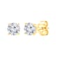 Diamond Classics(tm)14kt. Gold 2ctw. Diamond Stud Earrings - image 1