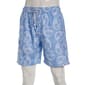 Young Mens SURFZONE(R) Blue Palm Leaf Swim Trunks - image 1