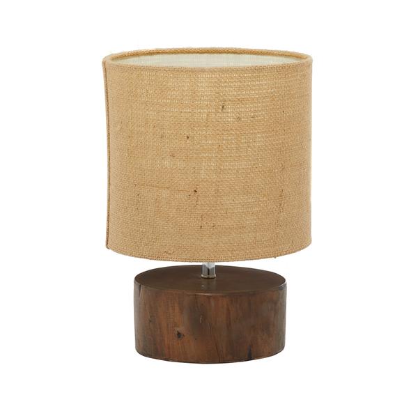 9th & Pike(R) Brown Wood Rustic Table Lamp - image 