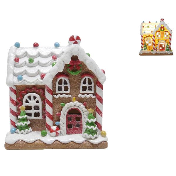 Pre-Lit LED Gingerbread House - image 