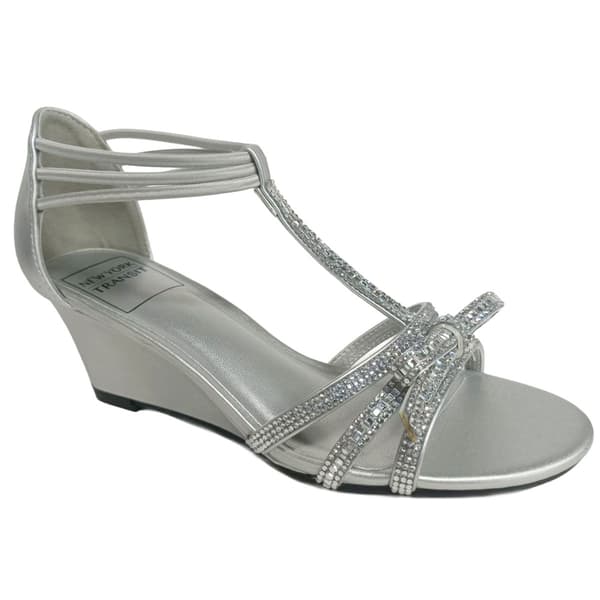 Womens New York Transit Flora/Metallic Dress Sandals - image 