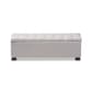 Baxton Studio Roanoke Modern & Contemporary Storage Ottoman - image 5