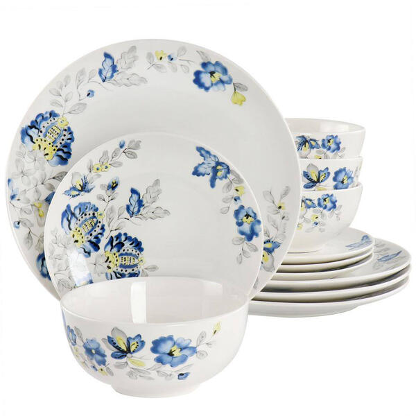 Gibson Uppinghham 12pc. China Dinnerware Set - image 