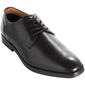 Mens Johnston & Murphy Borland Plain Toe Black Oxfords - image 1