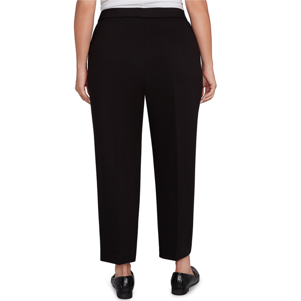 Plus Size Alfred Dunner Barcelona Ponte Knit Short Length Pants