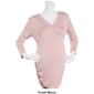 Womens Times Two Bracelet Sleeve V-Neck Maternity Nursing Top - image 5