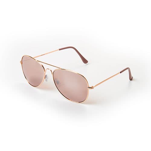 Womens Aeropostale Classic Wire Aviator Sunglasses