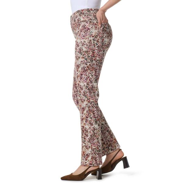 Womens Gloria Vanderbilt Amanda Ditsy 5-Pocket Pants - Short