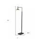 HomeRoots 54in. Black & Gold LED Task Floor Lamp - image 4