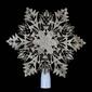 Northlight Seasonal 8.5in. Snowflake Christmas Tree Topper - image 2