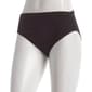 Womens Rene Rofe(R) Cotton Spandex Hi Cut Panties - 2101-BLK - image 1