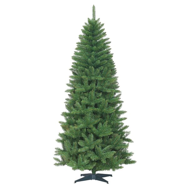 Puleo International 7ft. Carson Artificial Pine Christmas Tree - image 
