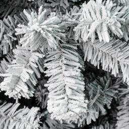 National Tree 9ft. Acacia Flocked Christmas Tree