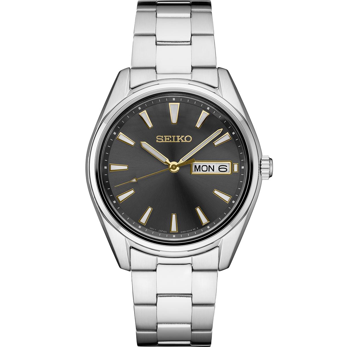 Mens Seiko Essentials 40mm Two-Tone Stainless Steel Watch...