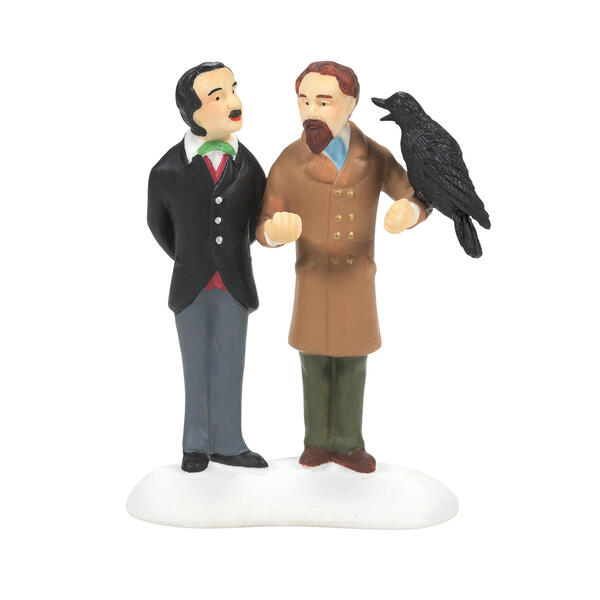 Department 56 Dickens Village Grip Inspires Poe - image 