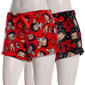 Juniors Betty Boop Hearts & Kisses 2pk. Plush Pajama Bottoms - image 1