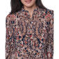 Womens Tommy Hilfiger Long Sleeve Button Front Floral Blouse - image 4