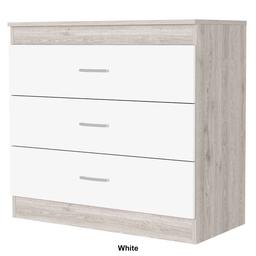 FM FURNITURE Cambridge Three-Drawer Dresser