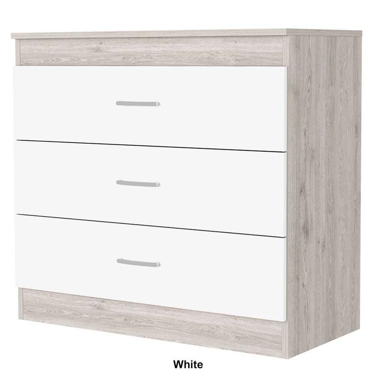 FM FURNITURE Cambridge Three-Drawer Dresser