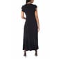 Womens MSK Flutter Sleeve V Neck Maxi Dress - image 2