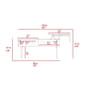FM FURNITURE Georgetown Lift Onyx Top Coffee Table - image 6
