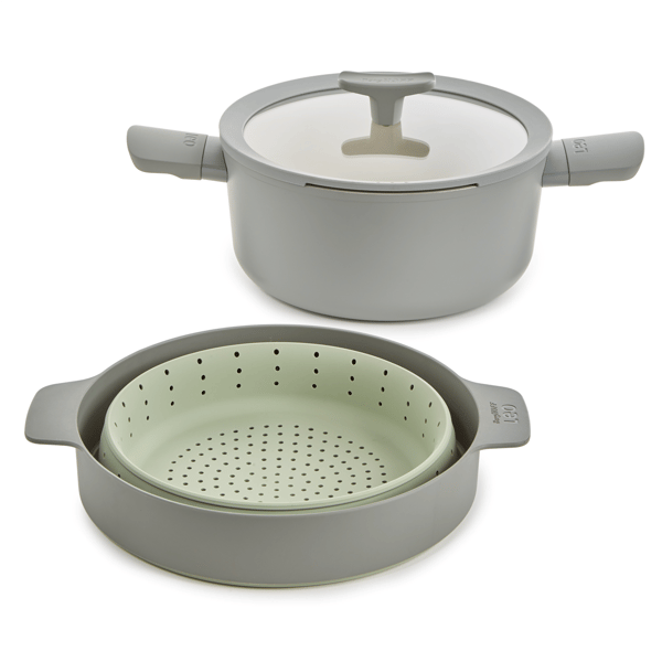 BergHOFF Balance 3pc. Nonstick Ceramic Steamer Set