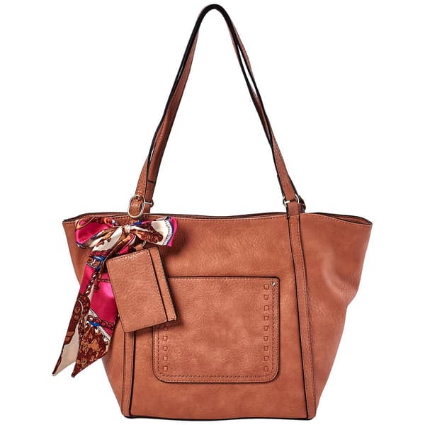 DS Fashion Tote with Scarf - image 