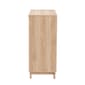 Baxton Studio Elsbeth Oak Brown Wood 5-Drawer Storage Cabinet - image 5