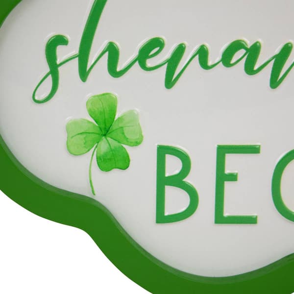 Northlight Seasonal Shenanigans St. Patrick''s Framed Wall Sign
