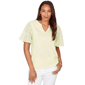 Plus Size Ruby Rd. Renaissance Romance Eyelet Sleeve Cotton Jers - image 1