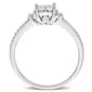 Diamond Classics™ 14kt. White Gold 1/2ctw. Diamond Quad Ring - image 4