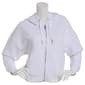 Womens Calvin Klein Performance Fleece Zip Front Hoodie Jacket - image 1