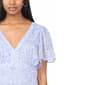 Womens MSK Short Ruffle Sleeve Floral Empire Waist Dress - image 5