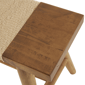 9th & Pike® Traditional Brown Wood Bench - image 4