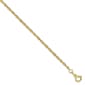 Adult Unisex Gold Classics&#8482; 10kt. 20in. Singapore Chain Necklace - image 2