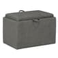 Convenience Concepts Designs4Comfort Accent Storage Ottoman - image 1