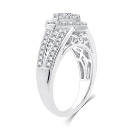 Nova Star® 1ctw. Lab Grown Diamond Heart Cluster Bridal Ring
