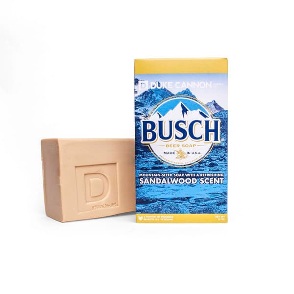 Duke Cannon Busch Beer Soap