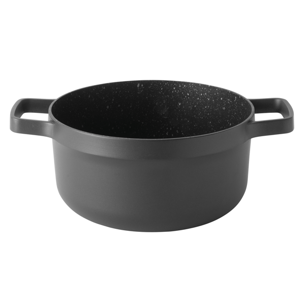 BergHOFF GEM Nonstick Cast 3qt. Stockpot with Glass Lid