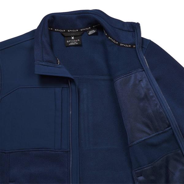 Mens Spyder Solid Soft Shell Active Jacket
