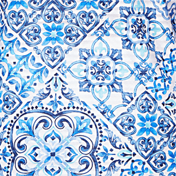 Plus Size Alfred Dunner Mykonos 3/4 Sleeve Medallion Blouse