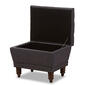 Baxton Studio Annabelle Upholstered Storage Ottoman - image 4