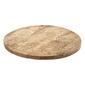 Natural Carved Scroll Lazy Susan - image 1