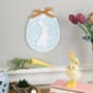 Northlight Seasonal Easter Egg w/ Bunny & Burlap Bow Wall Décor - image 2