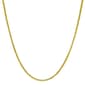 14kt. Gold over Sterling Silver Diamond Cut Box Chain Necklace - image 1