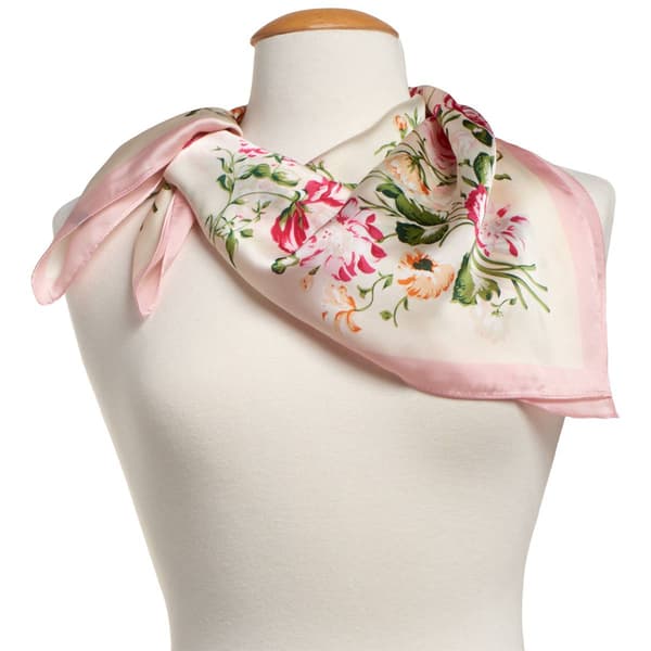 Womens Renshun Ditsy Floral Square Scarf - image 