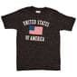 Boys (4-7) 250 Flag USA Short Sleeve Tee - image 1