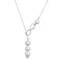 Gemstone Classics(tm) Sterling Silver Pearl Necklace - image 1