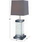 9th & Pike® Grey Glass Glam Table Lamp - image 8
